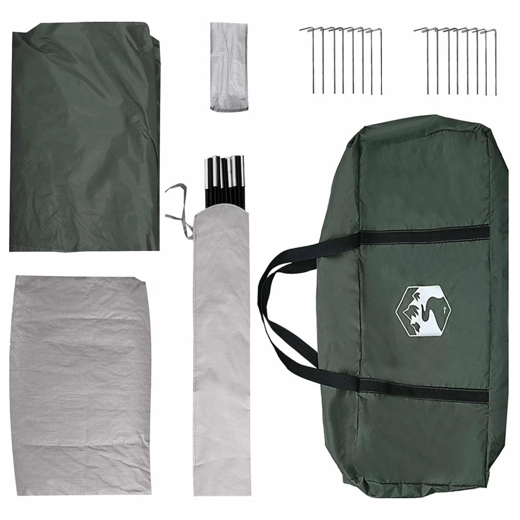 Tenda Familiare con tetto Verde militare 487 x 340 x 216 cm 42028676