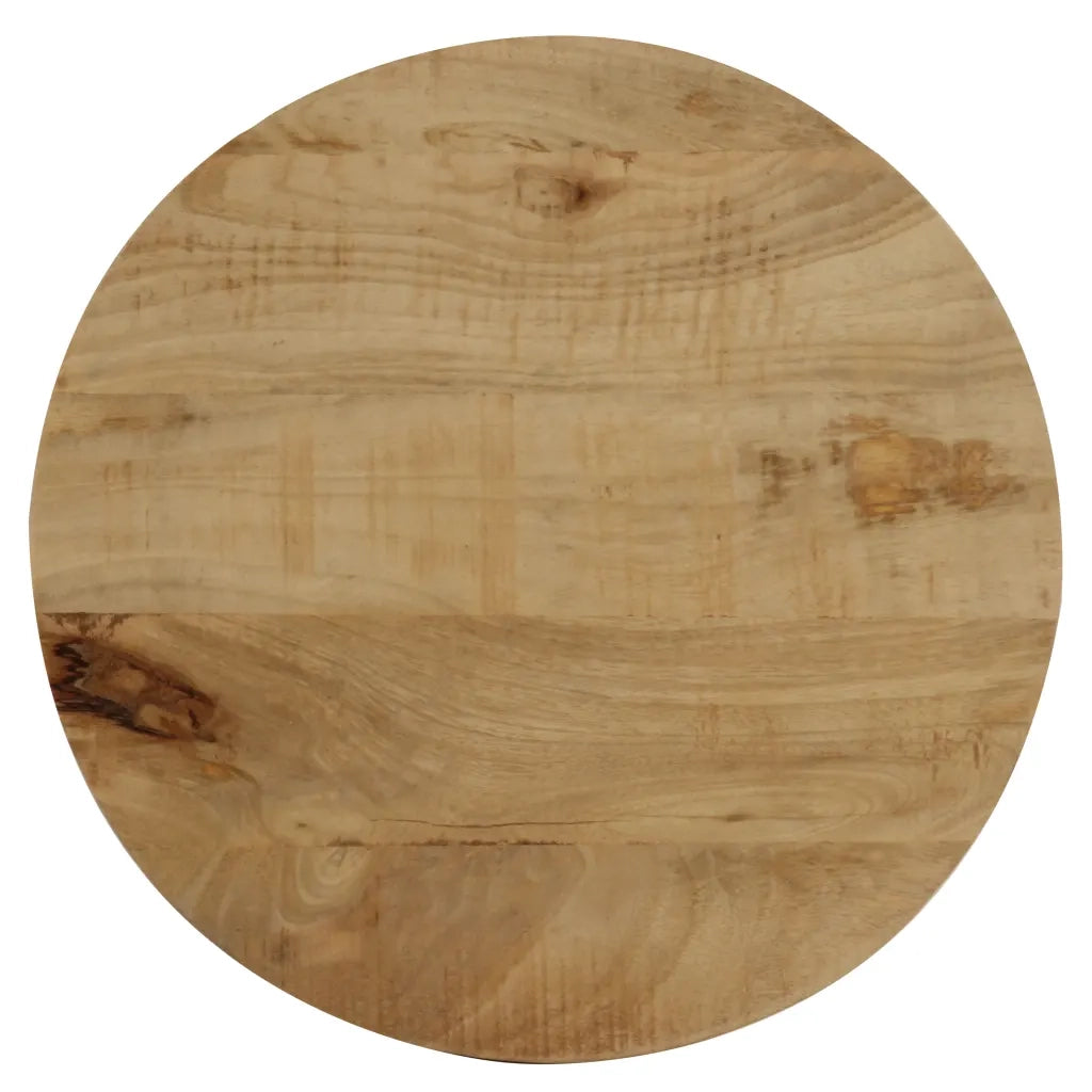 Tavolino di Servizio in Legno Massello di Mango 40x50 cm 247320