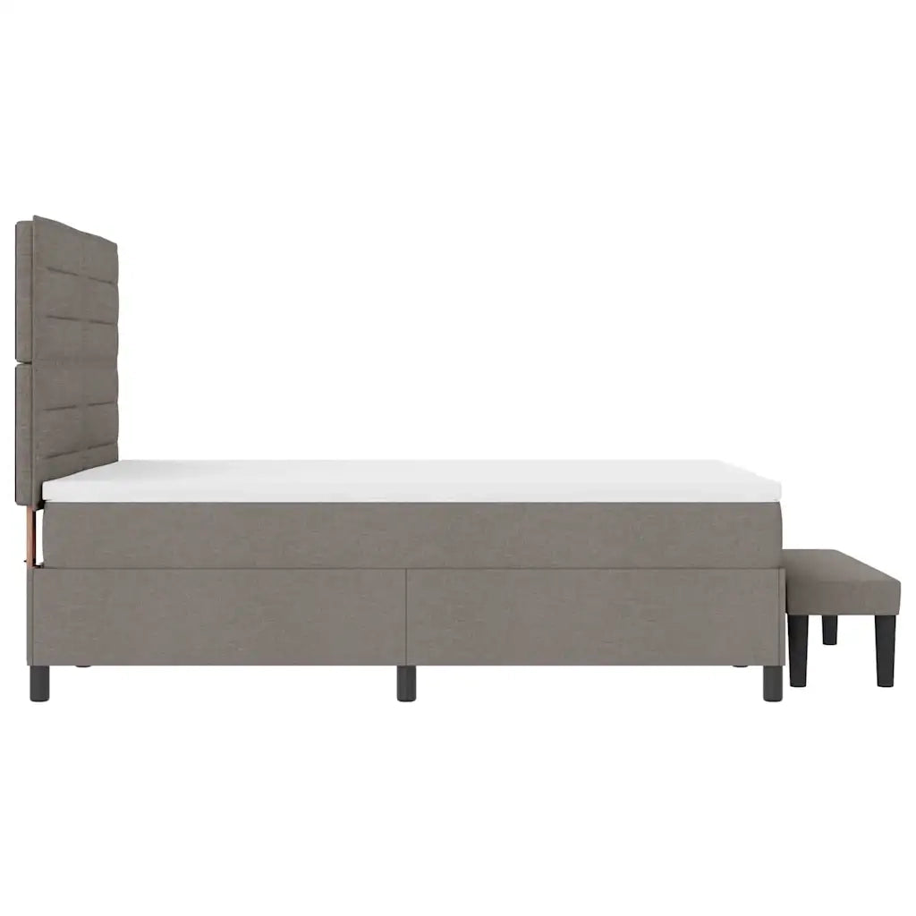 Letto a molle con testiera Talpa 140 x 190 cm Tessuto 3343992
