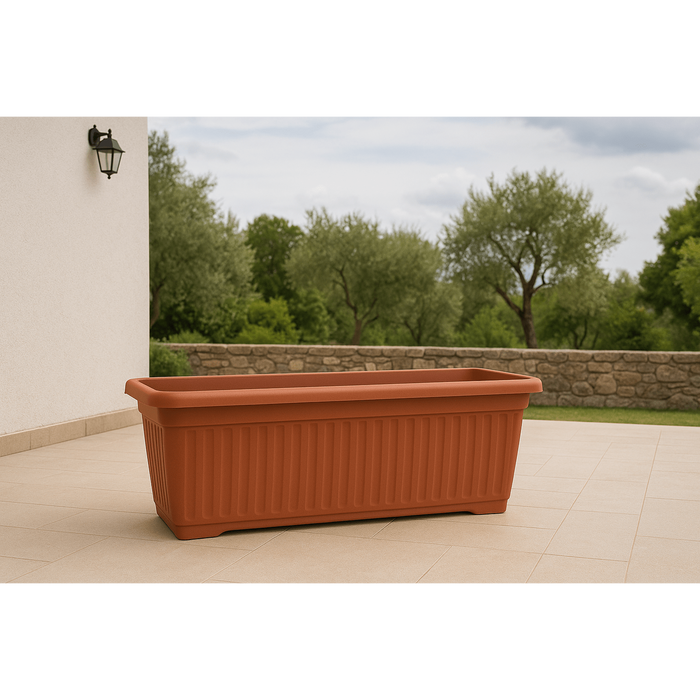 MAXICASSETTA ELLADE 83X37XH35CM COLOR TERRACOTTA