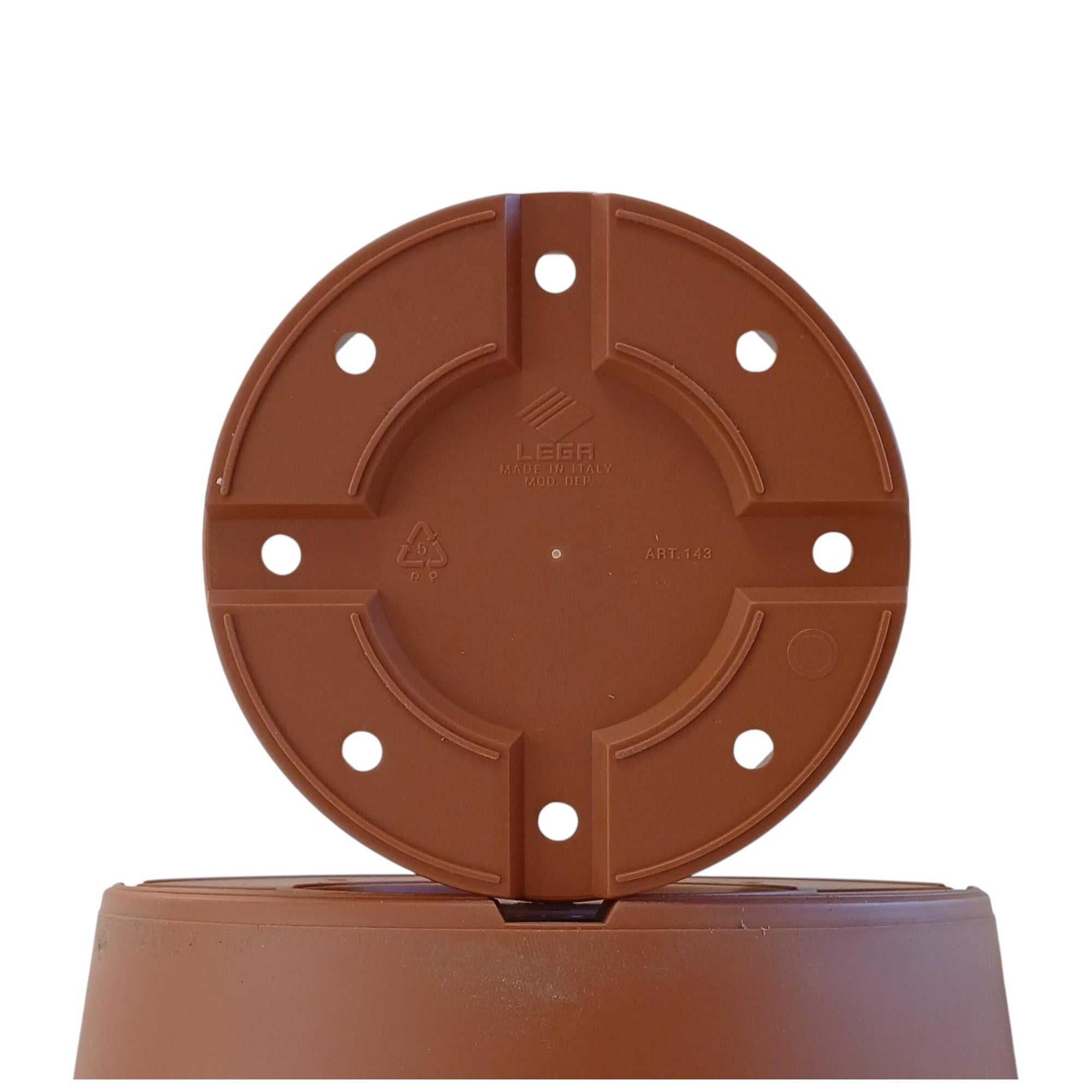 VASO CILINDRO FLORENZ D.35XH28CM COLOR TERRACOTTA