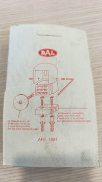 Fermaporta fermaporte magnetico stopper da pavimento con viti di fissaggio BAL