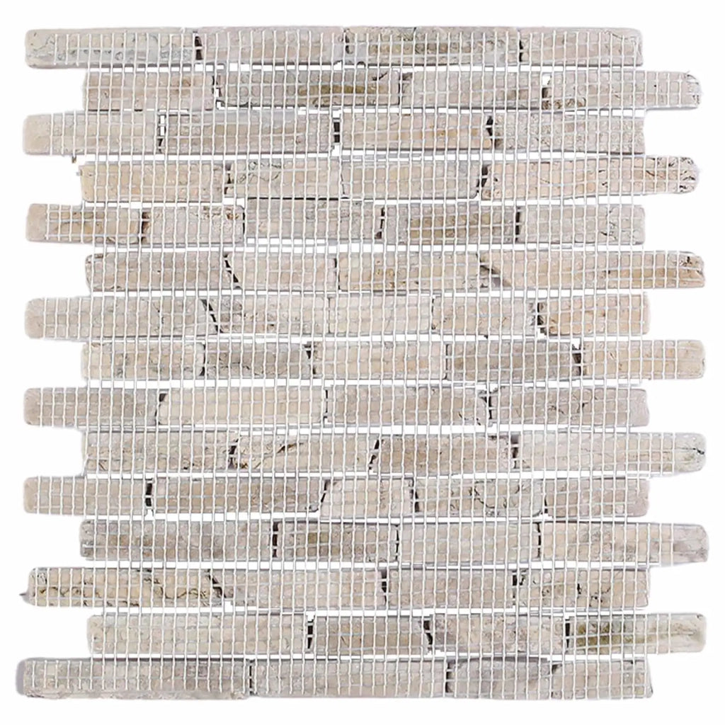 Piastrelle Mosaico Crema 30 x 30 cm Marmo 42033523