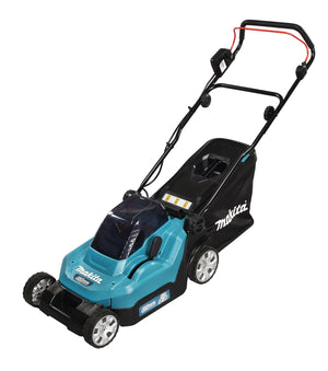 Rasaerba a batteria Makita 18Vx2 lama 38 cm 2 batterie 4,0 ah DLM382PM2