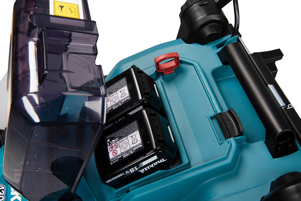 Rasaerba a batteria Makita 18Vx2 lama 38 cm 2 batterie 4,0 ah DLM382PM2