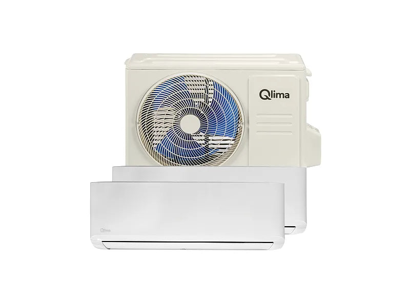 Condizionatore dualsplit Qlima SM17 DUO 9000 e 12000btu gas R32 classe A++