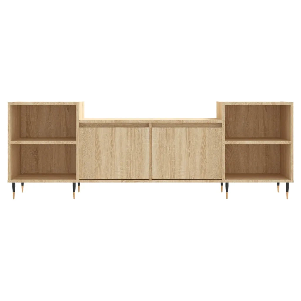 Mobile Porta TV-Mobile per TV-Credenza TV Rovere Sonoma 160x35x55 cm Legno Multistrato 416655