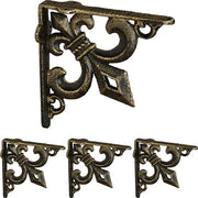 Supporto per tavole in ghisa - sostegno per tavole - supporti per tavole - stile vintage - bronzo