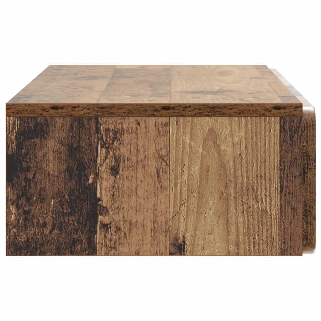 Tavolino da Parete Laterale Legno antico 87,5 x 34,5 x 17 cm 898333