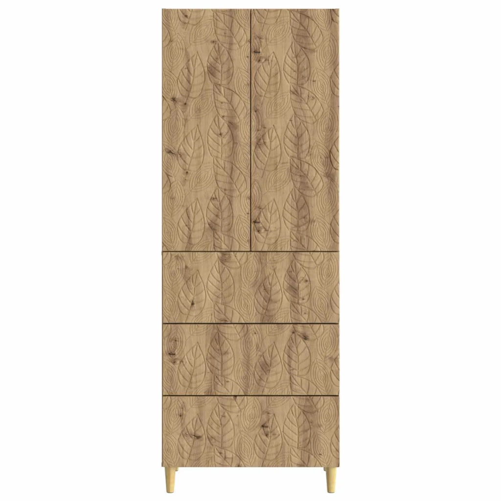 Set di armadi 2 pcs Rovere Artigianale 66 x 34,5 x 90 cm 3416726