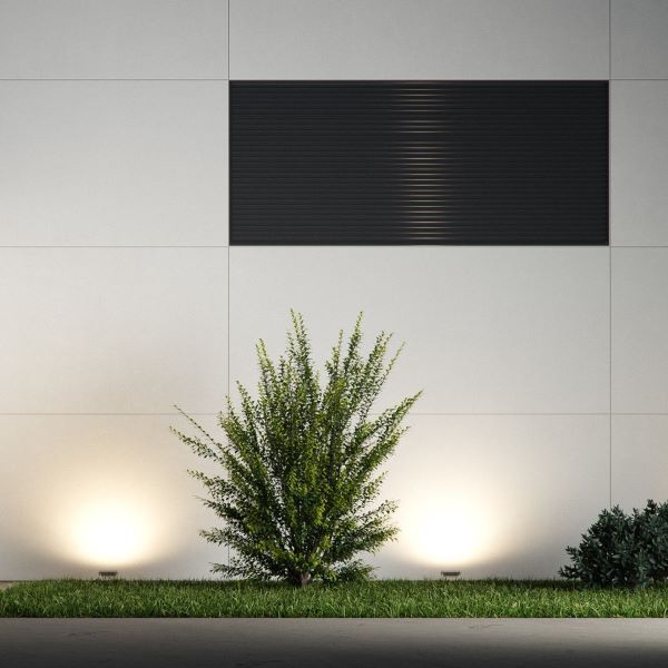 FARO PROIETTORE A LED 30W SWITCH NERO SKY BENEITO