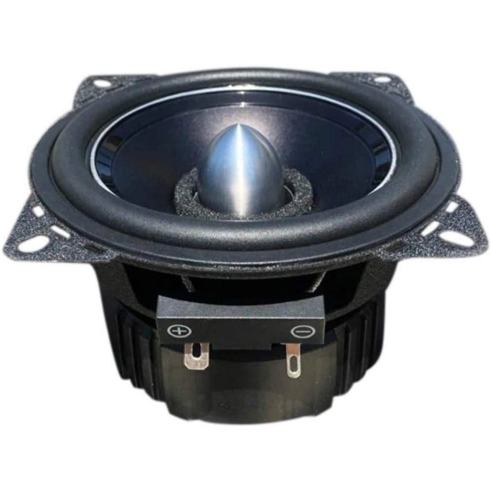 Trade Shop - Coppia Altoparlanti Medio Basso Woofer 10cm 280w Impedenza 4 Ohm 92db Auto 02622 -