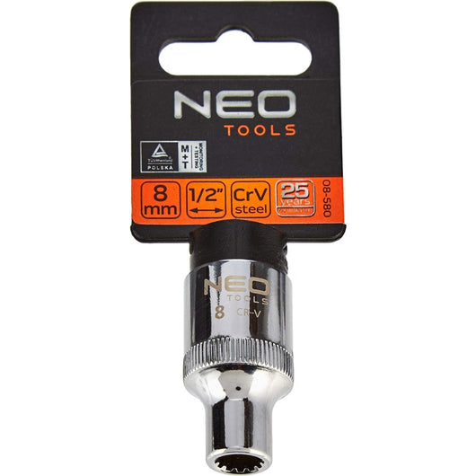 Topex 08-580 chiave a bussola sp spline 1/2, 8 mm ds