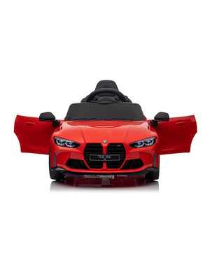 Macchina Elettrica per Bambini Licenza Ufficiale Bmw M4 10,8V 3,1Ah Rosso