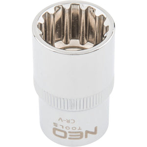 Topex 08-583 chiave a bussola sp spline 1/2, 11 mm ds