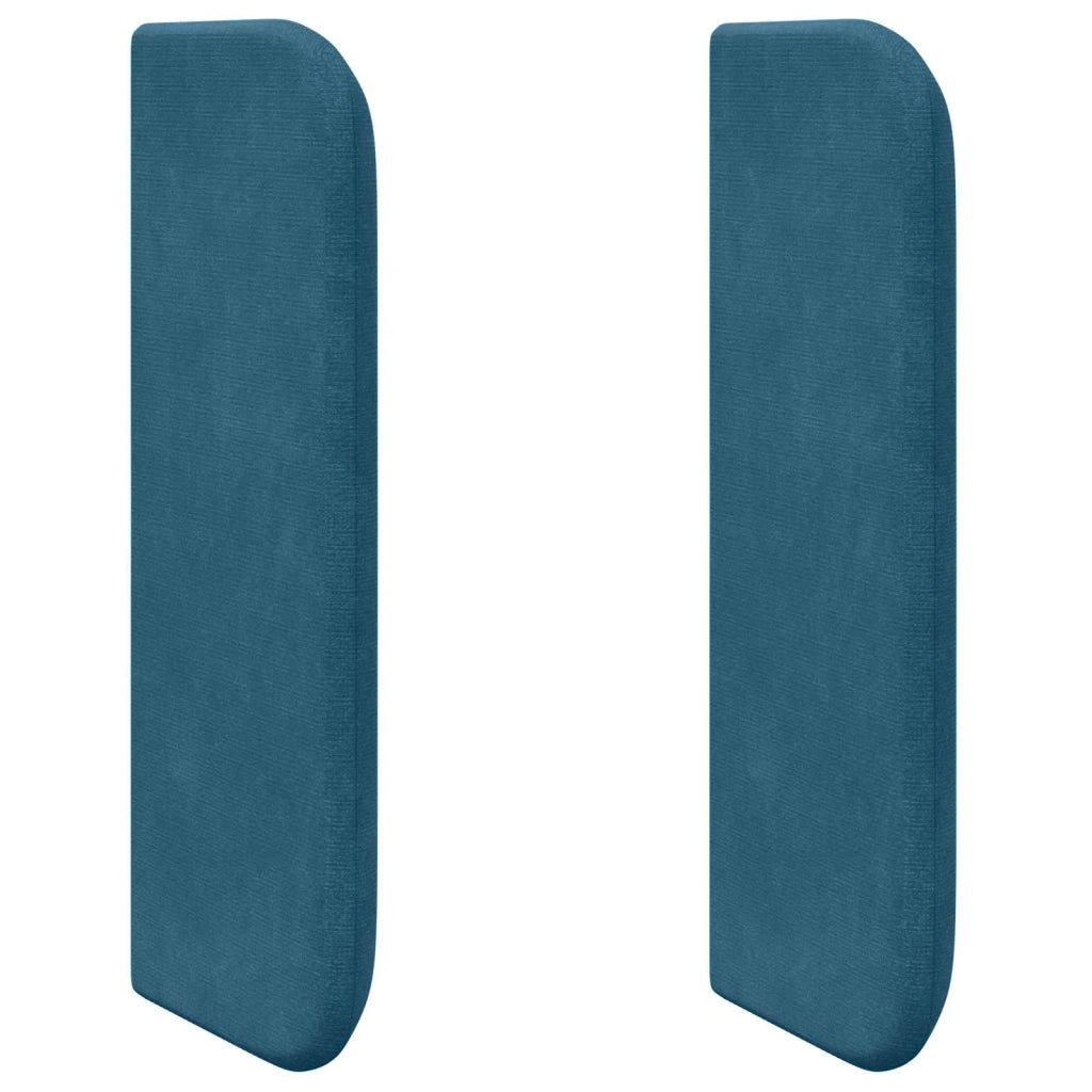 Orecchia della Testata Blu 40,5 x 40,5 x 4 cm Velluto 346594