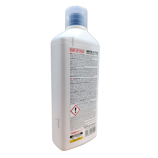 NETTATUTTO SARATOGA DETERGENTE CONCENTRATO CERAMICA MOQETTES TAPPEZZERIE LT 1
