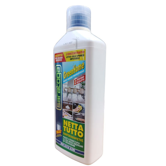 NETTATUTTO SARATOGA DETERGENTE CONCENTRATO CERAMICA MOQETTES TAPPEZZERIE LT 1