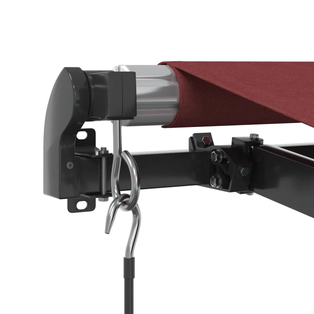 Tenda da Sole Retrattile Manuale Bordò 400x350 cm 3214998