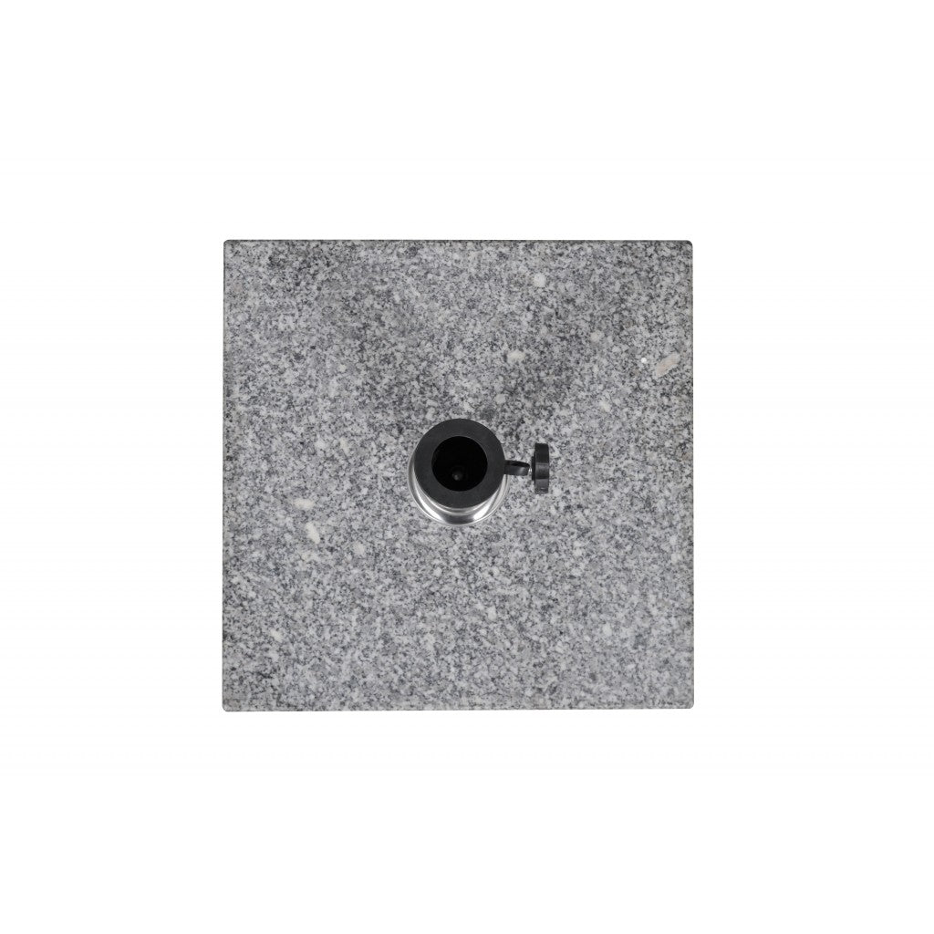 Base per ombrellone 20 kg 3 adattatori inclusi 30 / 35 / 38 mm grigio 2202027