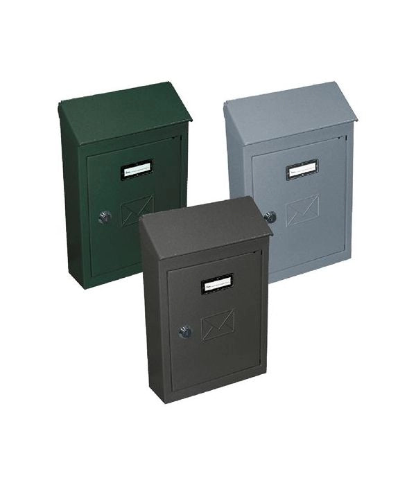 CASSETTA POSTALE IDEAL STAR '2500' mm 200x60x300h - Nera - IDEAL STAR