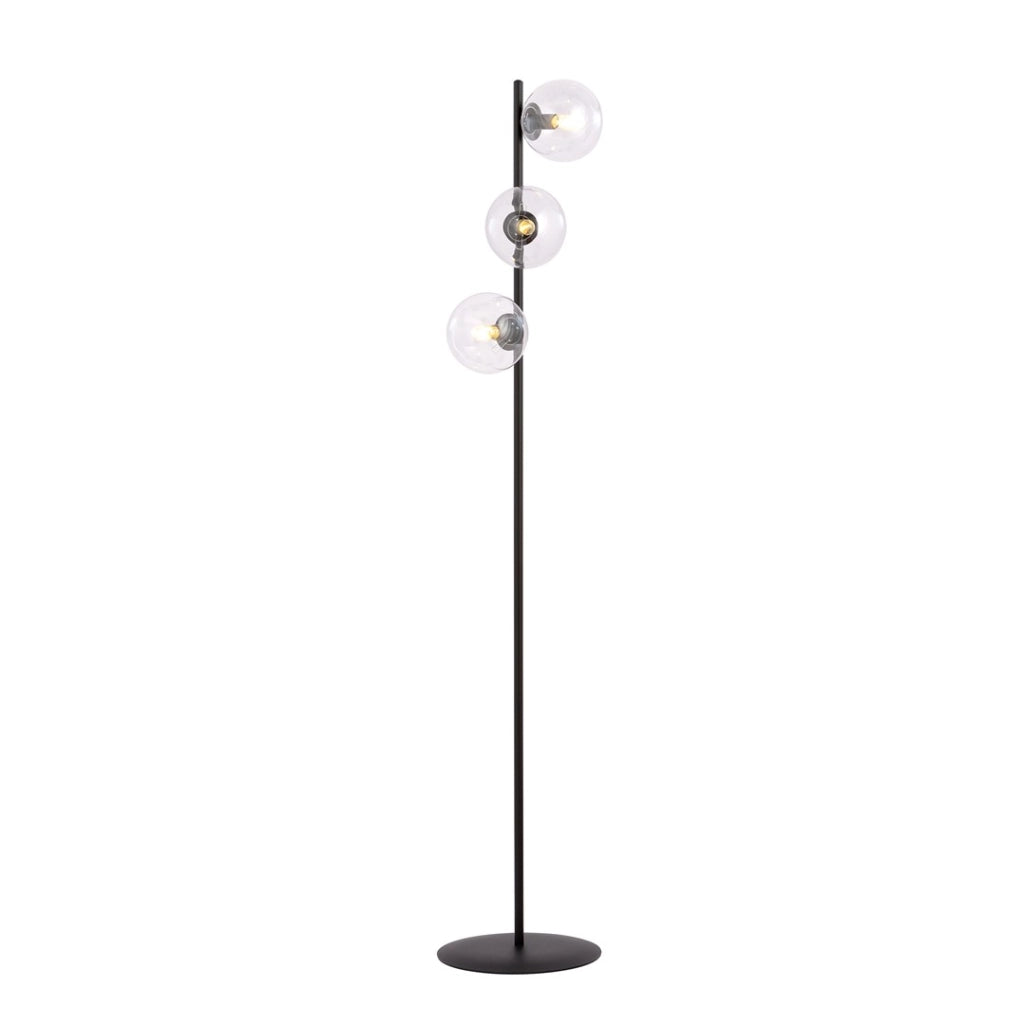 Lampada da terra Emibig Rossi LP3 vetro trasparente