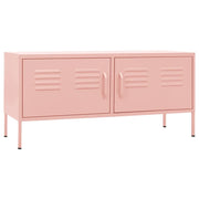 Mobile TV | Armadietto TV | Mobile Porta TV Rosa 105x35x50 cm in Acciaio