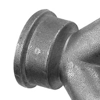 Raccordo a y in ottone cromato