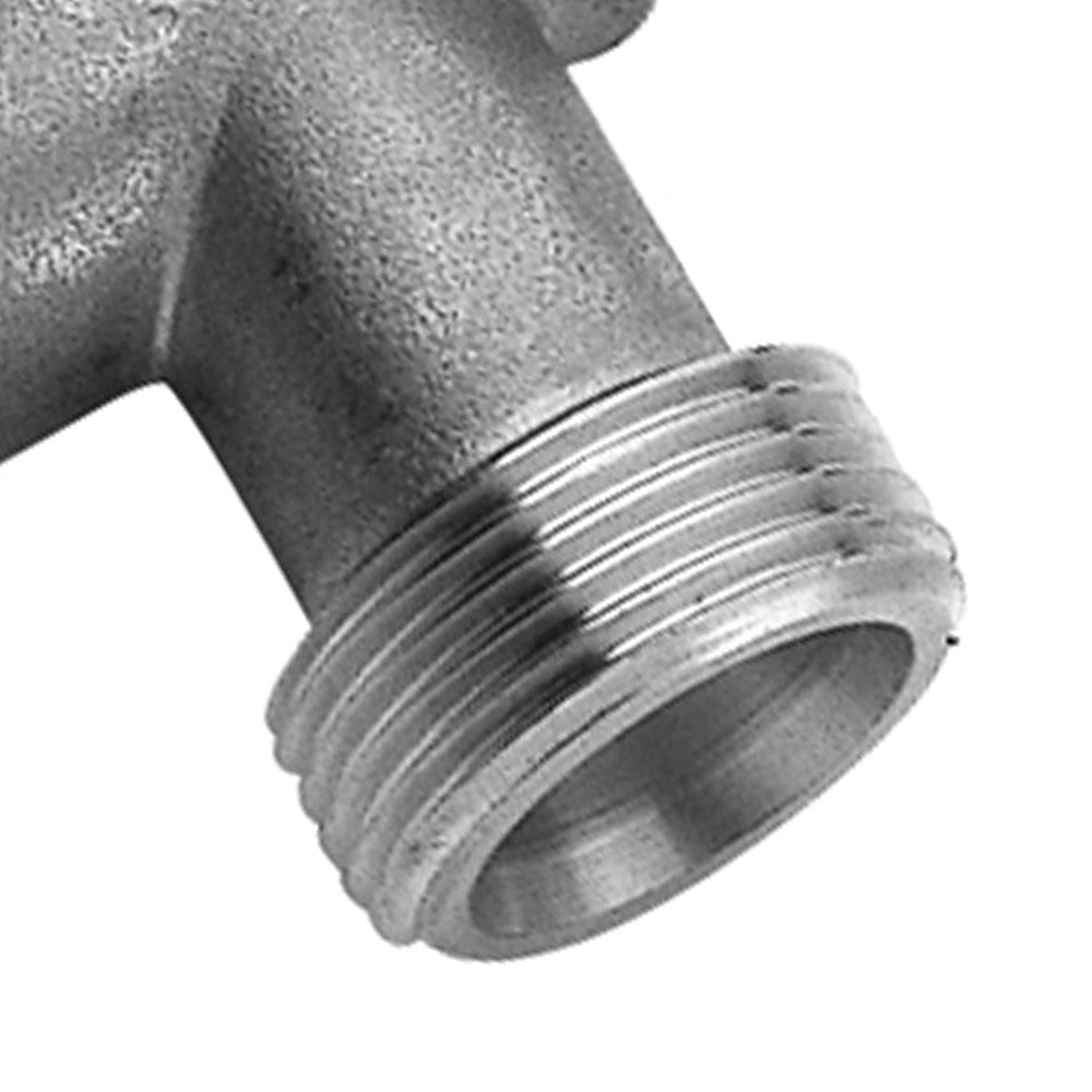 Raccordo a y in ottone cromato