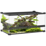 Terrario in Vetro per Rettili ¨C Zephmum ¨C Base Sollevata e Impermeabile