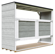 Casetta da giardino per bidoni spazzatura 3x240L - Timbela M982A-TUNDRA GREY
