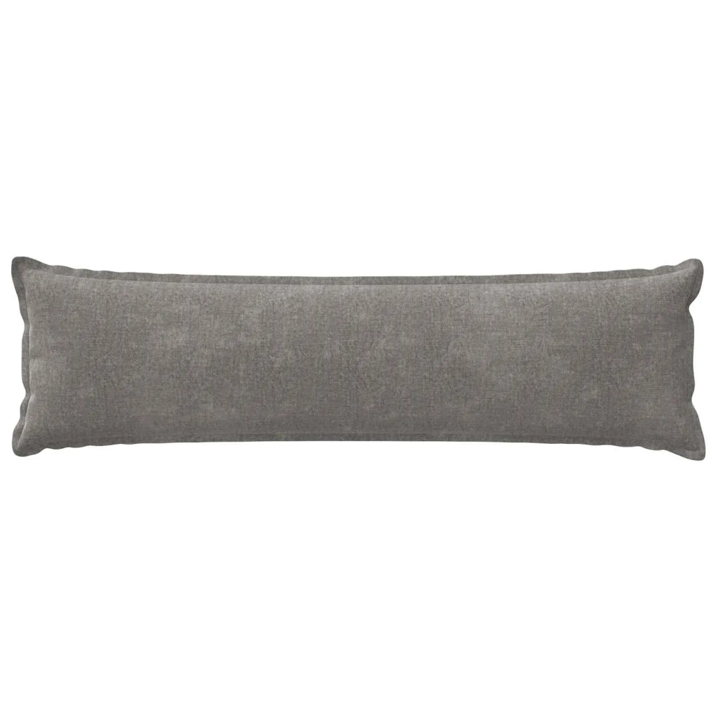 Federa 2 pz HOUTEN Grigio Scuro 40 x 145 cm Tessuto Chenille 917241