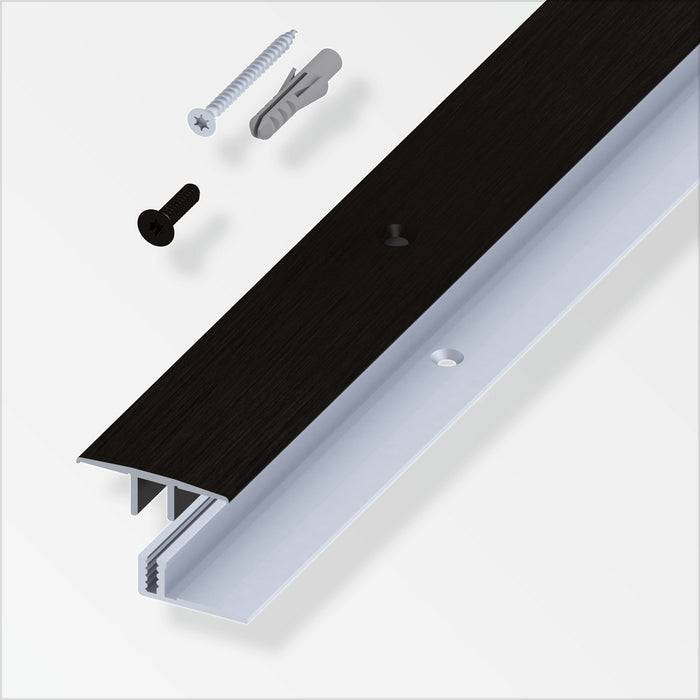 raccordo a t x parquet nero spazzolato cm.100 cod:ferx.25762