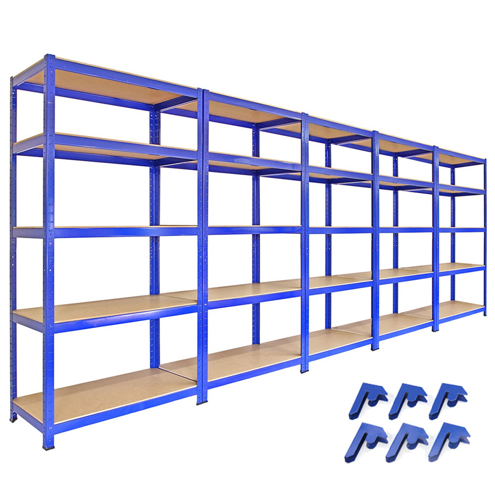Scaffali da Garage T-Rax ad Incastro Scaffalature da Officina Magazzino - Blu
