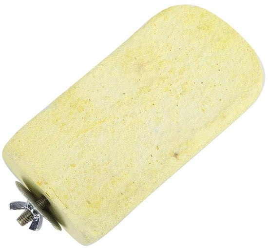 Slijpstone per piccione, sasso naturale 5,5 pollici non tossico per uccelli da gabbia