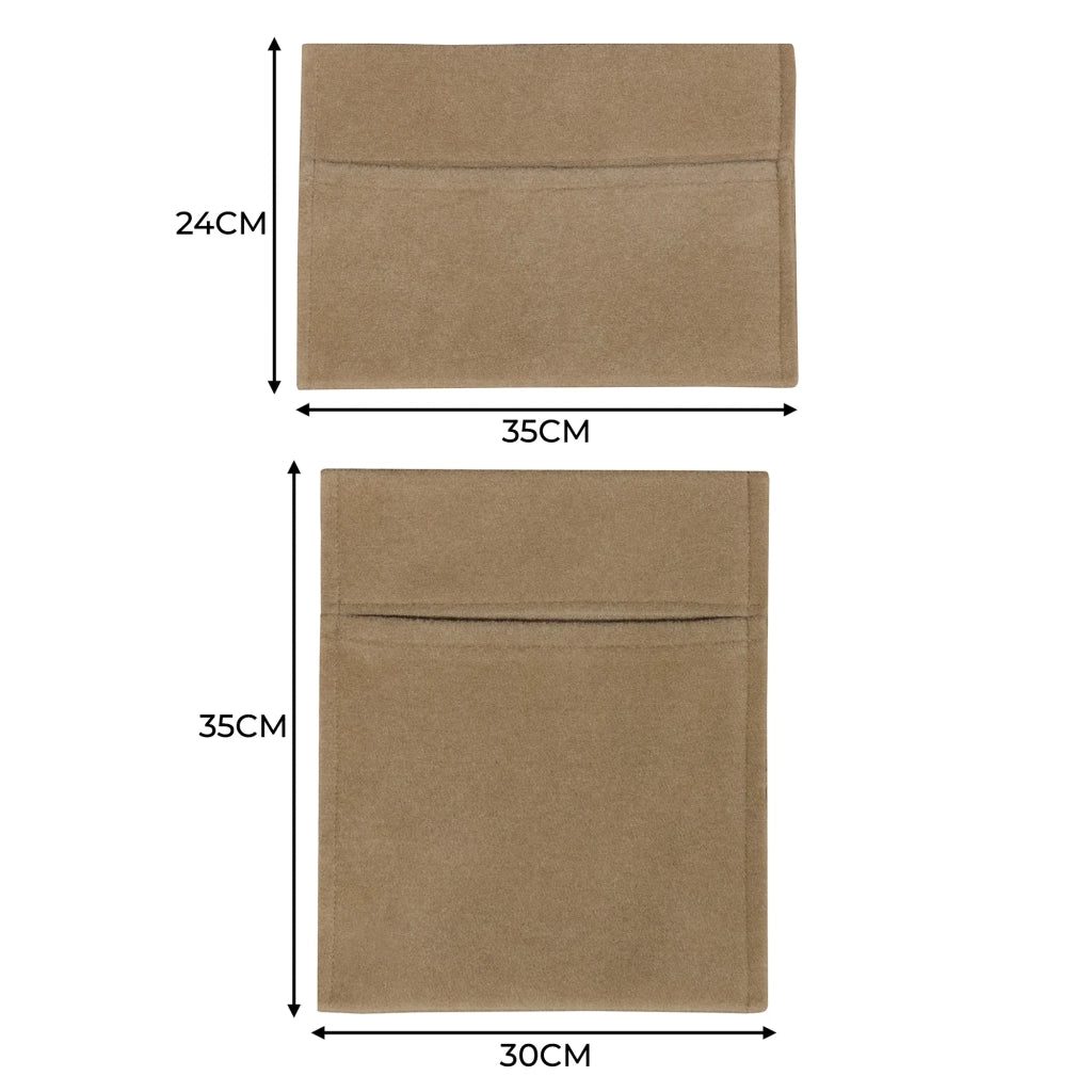 Rivestimento Fodera per Furgoni e 2 Tasche Portaoggetti - Beige