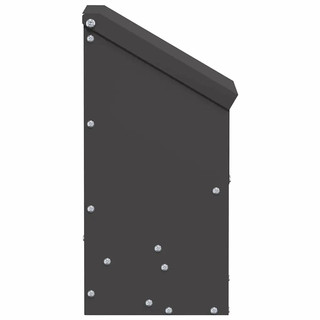 Feeder per pollo Nero 21 x 16 x 33 cm Acciaio laminato a freddo
