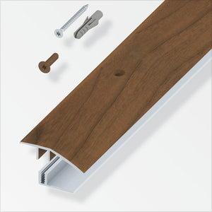 terminale a scivolo x parquet noce/naturale cm.100 cod:ferx.2577