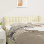 Testiera ad Orecchio-Testata con Orecchie Crema 147x23x78/88 cm in Similpelle 905267