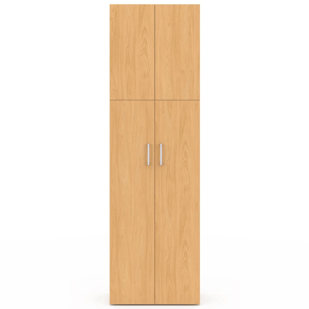 IDMarket - JULIANA Armadio in legno a 2 ante 50 cm con ripiano
