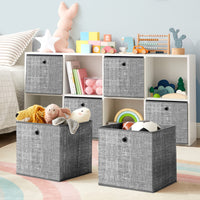 Set organizer multifunzionale grigio VALORA per armadio e cassetti x6