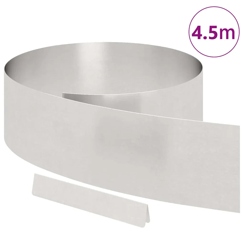 Bordura per Prato Argento 450 x 0,05 x 20 cm 868028