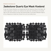 Oogmasker a Coozione - Jade - Edelstella - Illuminazione - Slaapmasker - Antiscivolo