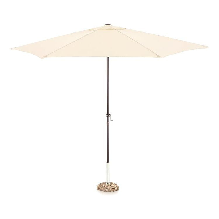 OMBRELLONE GARDEN WOOD D3M ECRU'  PALO CENT MANOVELLA