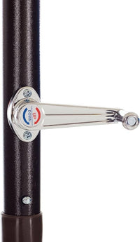 OMBRELLONE GARDEN WOOD D3M ECRU'  PALO CENT MANOVELLA