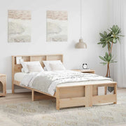 Struttura del letto-Giroletto Marrone 135 x 190 cm Legno multistrato