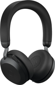 Jabra Evolve2 75 MS cuffia BT Over-Ear BLK USB-A + staz.ricar.