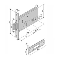 Welka Serratura Inf.all f22 121.50.02.0 Welka