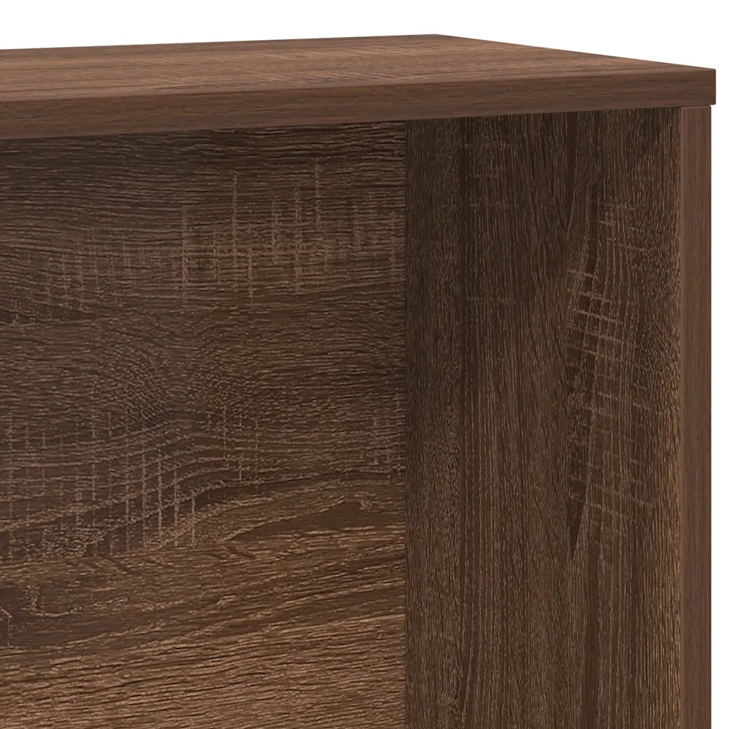 Libreria Rovere Marrone 60x24x120 cm in Legno Multistrato 860424
