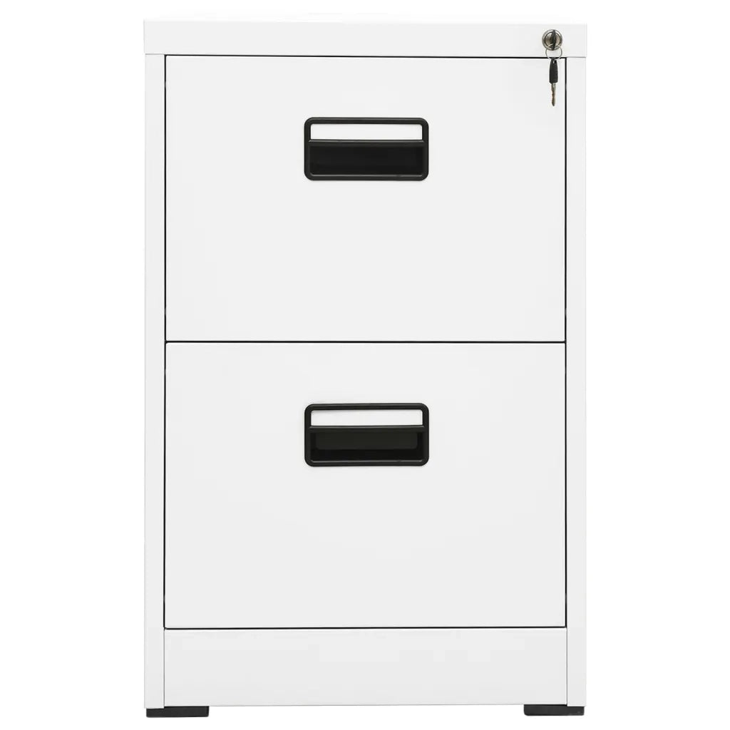 Schedario Bianco 46x62x72,5 cm in Acciaio 336270